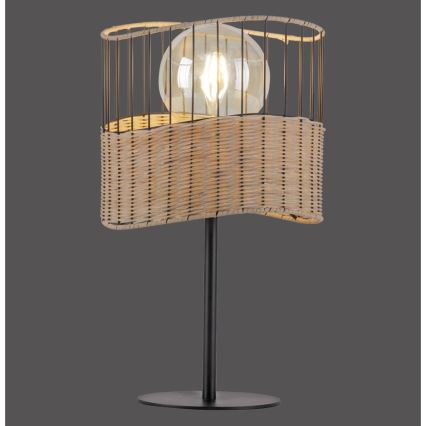Leuchten Direkt 11150-79 - Pöytälamppu REED 1xE27/60W/230V