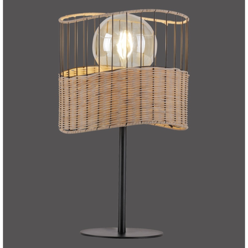 Leuchten Direkt 11150-79 - Pöytälamppu REED 1xE27/60W/230V