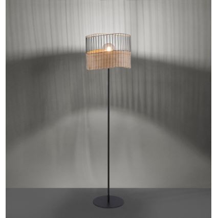 Leuchten Direkt 11151-79 - Lattialamppu REED 1xE27/60W/230V