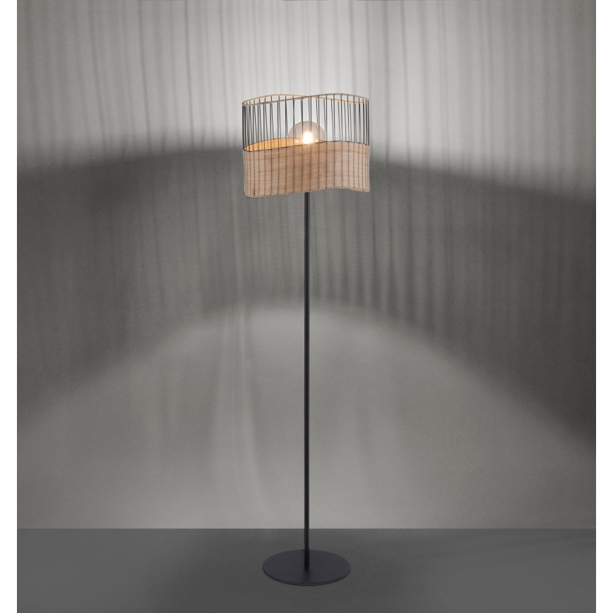 Leuchten Direkt 11151-79 - Lattialamppu REED 1xE27/60W/230V