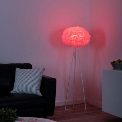 Leuchten Direkt 11212-16 - LED RGBW Himmennettävä lattiavalaisin NAOMI LED/10W/230V 2700-5000K Wi-Fi TUYA + kauko-ohjaus