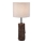 Leuchten Direkt 11233-79 - Pöytävalaisin BARK 1xE27/40W/230V puu