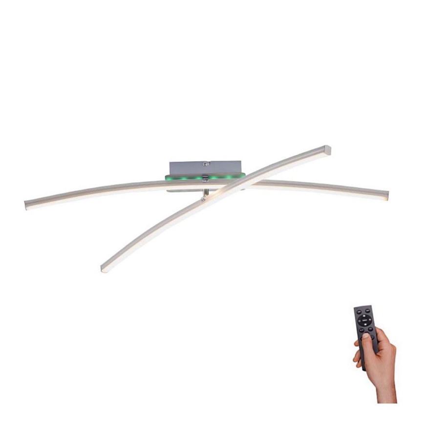 Leuchten Direkt 11255-55 - LED RGB Himmennettävä pinta-asennettava kattokruunu ALINA 2xLED/8,1W/230V 2700-5000K + kauko-ohjain