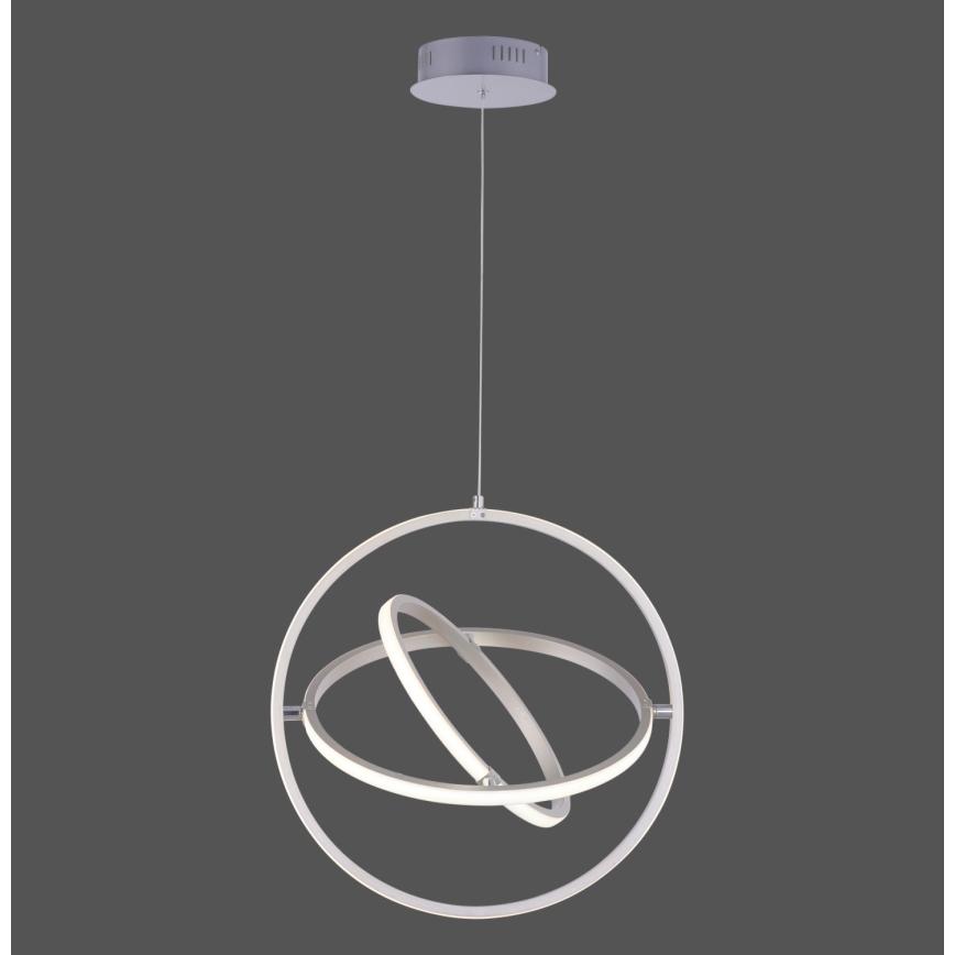 Leuchten Direkt 11260-55 - Himmennettävä LED-kattokruunu narussa JELLA 3xLED/28W/230V