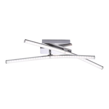 Leuchten Direkt 11270-55 - LED Pinta-asetettava kattokruunu SIMON 2xLED/5W/230V mattakromi