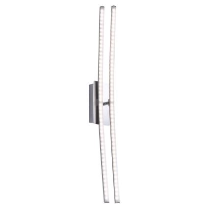 Leuchten Direkt 11272-55 - LED Pinta-asetettava kattokruunu SIMON 2xLED/8W/230V mattakromi