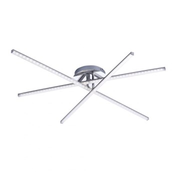 Leuchten Direkt 11274-55 - LED Pinta-asetettava kattokruunu SIMON 3xLED/8W/230V mattakromi