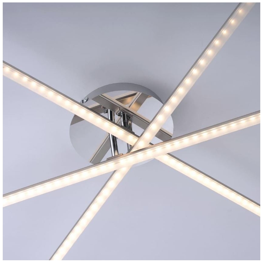 Leuchten Direkt 11274-55 - LED Pinta-asetettava kattokruunu SIMON 3xLED/8W/230V mattakromi