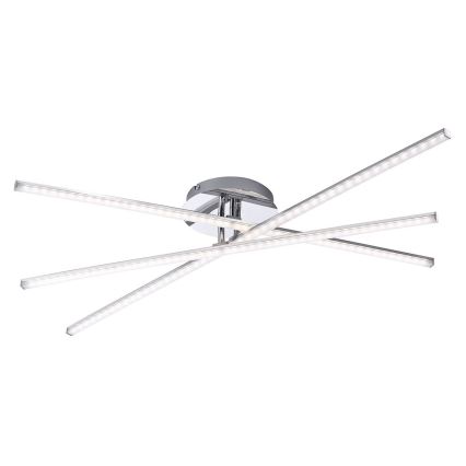 Leuchten Direkt 11274-55 - LED Pinta-asetettava kattokruunu SIMON 3xLED/8W/230V mattakromi