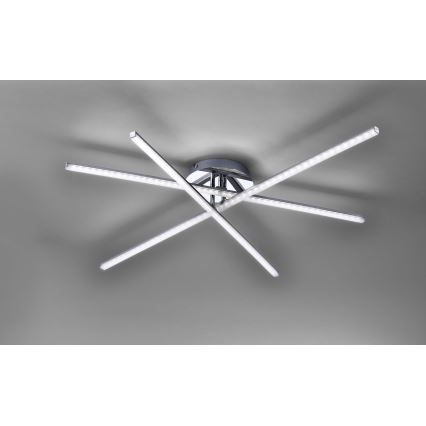 Leuchten Direkt 11274-55 - LED Pinta-asetettava kattokruunu SIMON 3xLED/8W/230V mattakromi