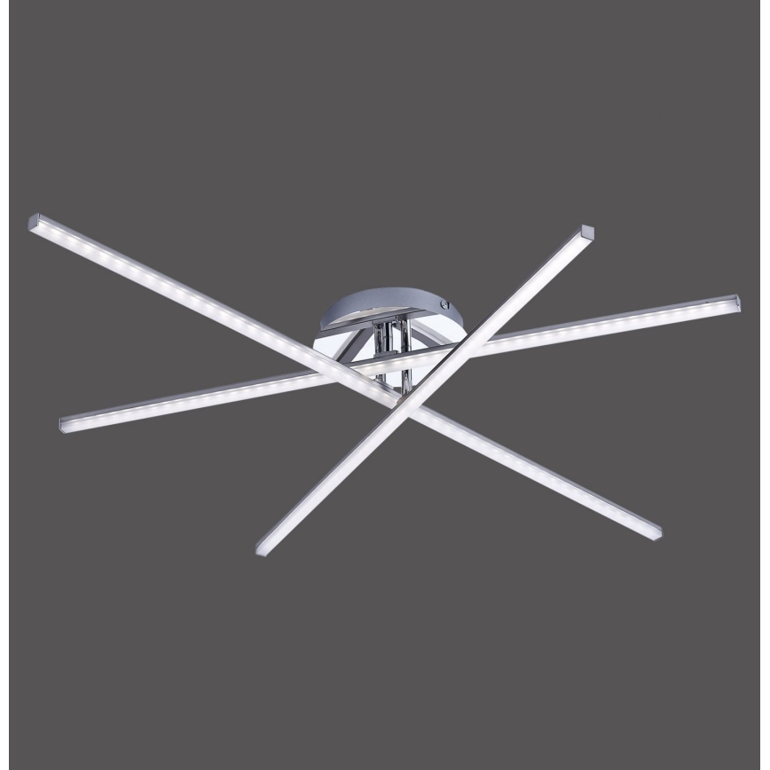 Leuchten Direkt 11274-55 - LED Pinta-asetettava kattokruunu SIMON 3xLED/8W/230V mattakromi