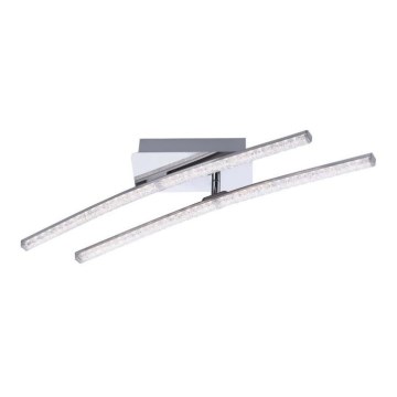 Leuchten Direkt 11290-17 - LED Pinta-asetettava kattokruunu SIMON 2xLED/5W/230V kiiltävä kromi