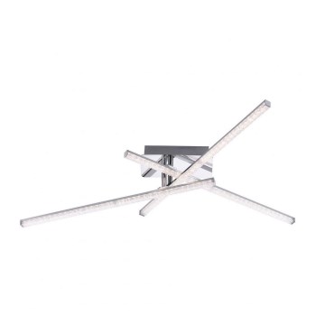 Leuchten Direkt 11293-17 - LED Pinta-asetettava kattokruunu SIMON 3xLED/5W/230V kiiltävä kromi