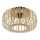 Leuchten Direkt 11412-79 - Kiinteä kattokruunu RACOON 1xE27/40W/230V halkaisija 40 cm bambu