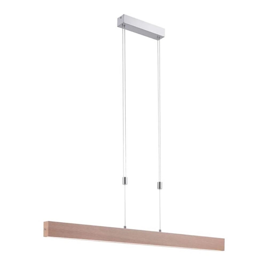 Leuchten Direkt 11420-78 - LED-himmennettävä kattovalaisin narulla AMANDA LED / 30W / 230V