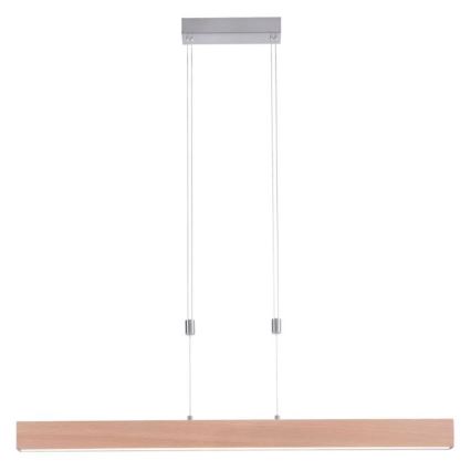 Leuchten Direkt 11420-78 - LED-himmennettävä kattovalaisin narulla AMANDA LED / 30W / 230V