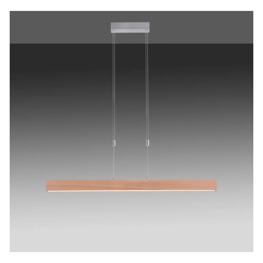 Leuchten Direkt 11420-78 - LED-himmennettävä kattovalaisin narulla AMANDA LED / 30W / 230V
