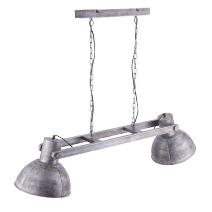 Leuchten Direkt 11483-77 - Kattokruunu johdossa SAMIA 2xE27/25W/230V