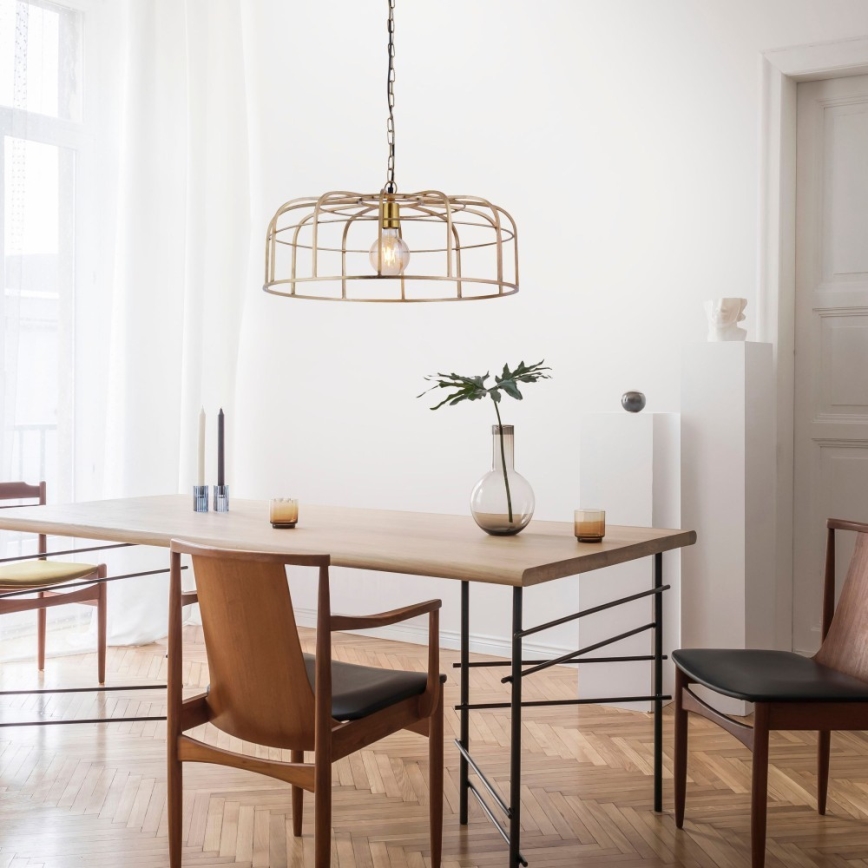 Leuchten Direkt 11493-60 - Kattokruunu ketjussa AMIR 1xE27/25W/230V