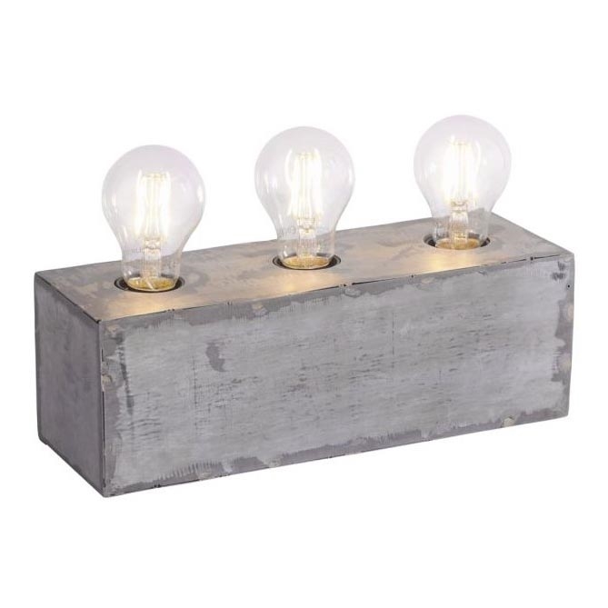 Leuchten Direkt 11498-77 - Pöytälamppu SAMIA 3xE27/25W/230V