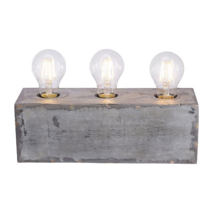 Leuchten Direkt 11498-77 - Pöytälamppu SAMIA 3xE27/25W/230V