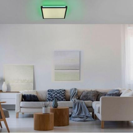 Leuchten Direkt 11621-18 - LED RGB Himmennettävä kattovalo MARIO LED/24W/230V 2700-5000K + kaukosäädin