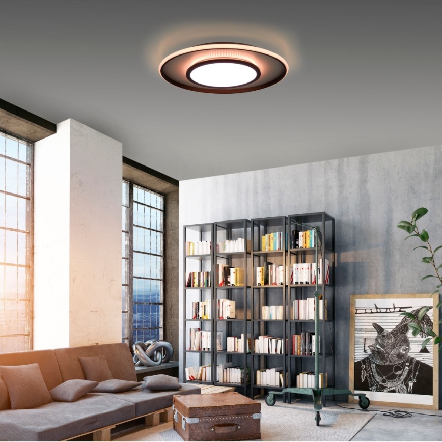 Leuchten Direkt 11627-18 - LED RGB Himmennettävä valo ARENDA LED/31W/230V 2700-5000K + kauko-ohjain