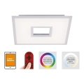 Leuchten Direkt 11645-16 - LED RGB himmennettävä kattovalaisin RECESS LED/22,5W/230V + LED/5W + kaukosäädin