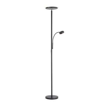 Leuchten Direkt 11709-18 - Himmennettävä LED-lattiavalaisin HANS LED/22W/230V + LED/4W