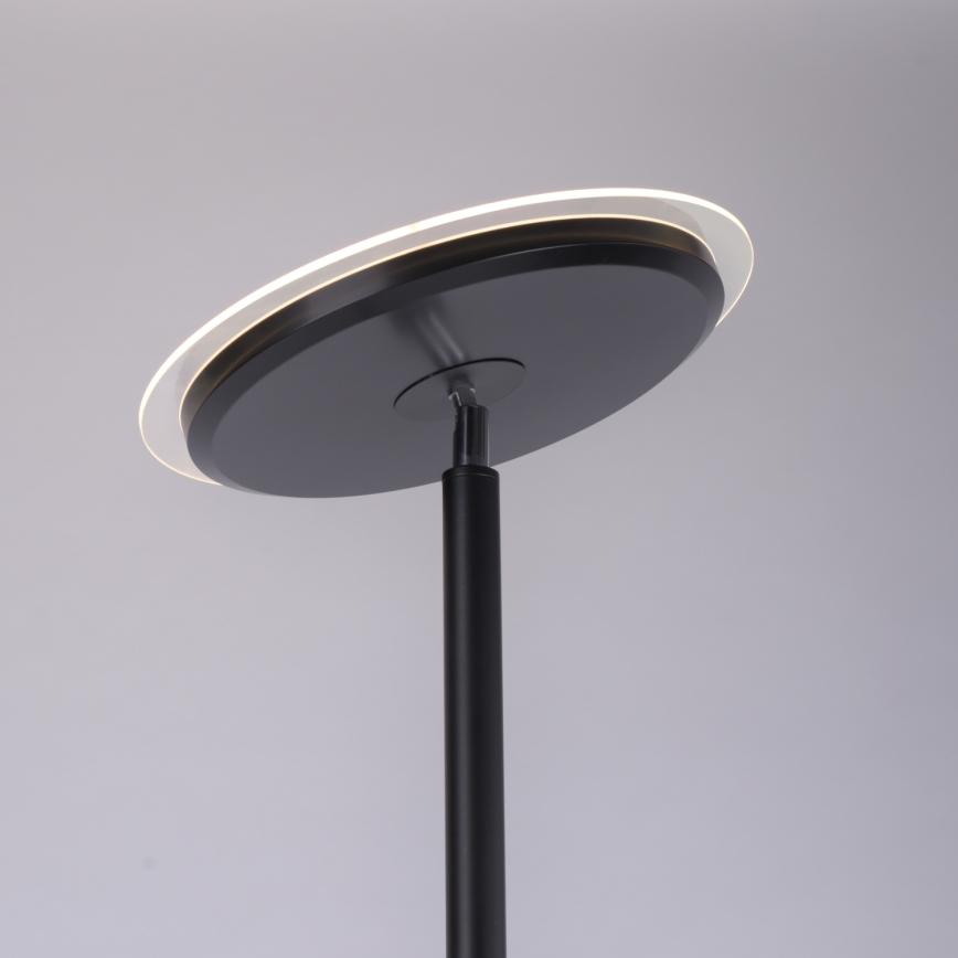 Leuchten Direkt 11709-18 - Himmennettävä LED-lattiavalaisin HANS LED/22W/230V + LED/4W