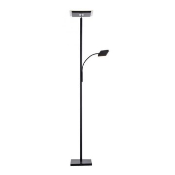 Leuchten Direkt 11710-18 - LED Himmennettävä lattialamppu HANS LED/21,5W/230V + LED/4W