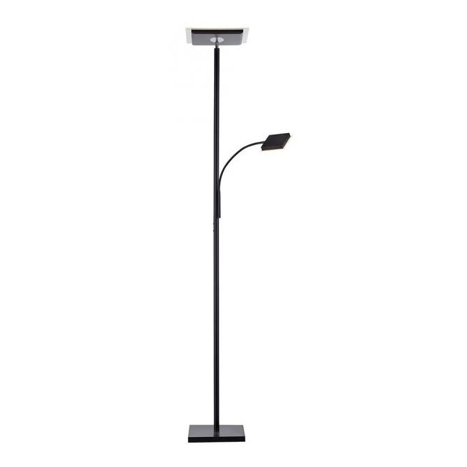 Leuchten Direkt 11710-18 - LED Himmennettävä lattialamppu HANS LED/21,5W/230V + LED/4W