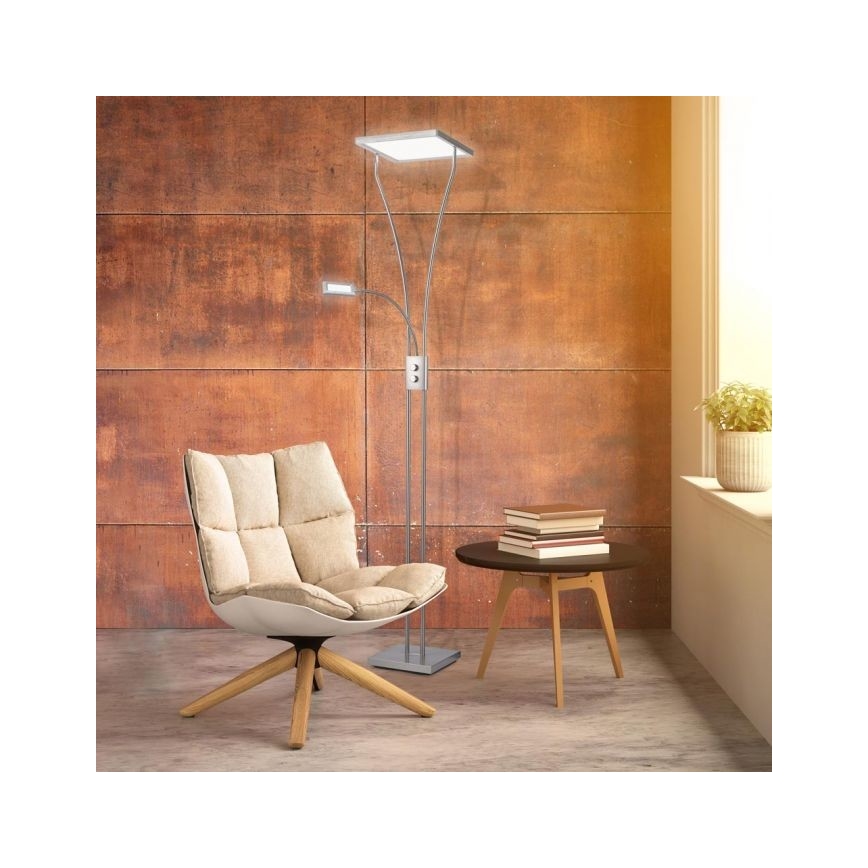 Leuchten Direkt 11722-55 - LED Himmennettävä lamppu MARIAN LED/25W/230V + LED/3,6W