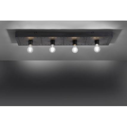 Leuchten Direkt 11919-18 - Kattovalo SAMIA 4xE27/25W/230V