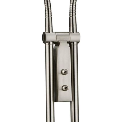 Leuchten Direkt 11937-55 - LED Lattialamppu MAX LED 2xGU10/4W/230V