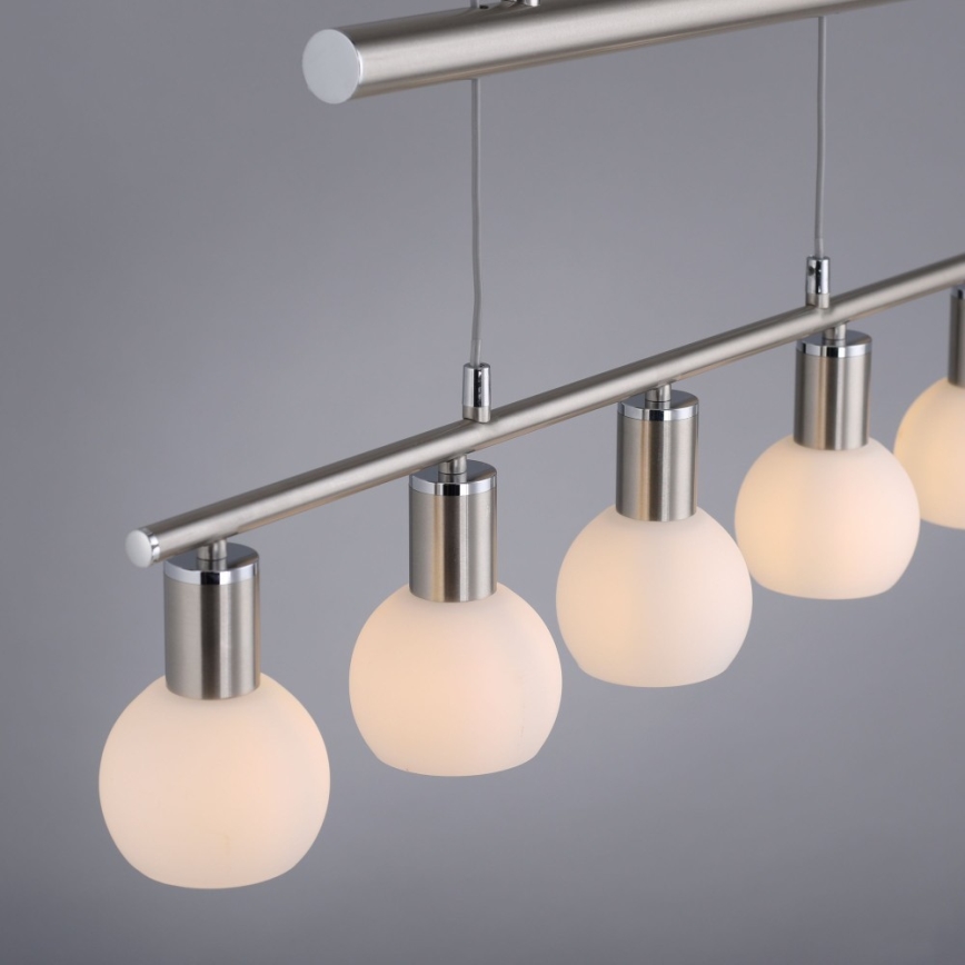 Leuchten Direkt 11939-55 - Kattokruunu johdossa BENEDIKT 5xE14/40W/230V