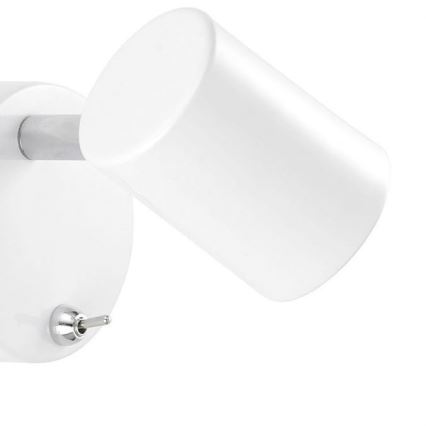 Leuchten Direkt 11941-16 - LED-seinäkohdevalo TARIK 1xGU10/5W/230V valkoinen