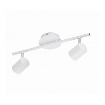 Leuchten Direkt 11942-16 - LED-kohdevalo TARIK 2xGU10/5W/230V valkoinen