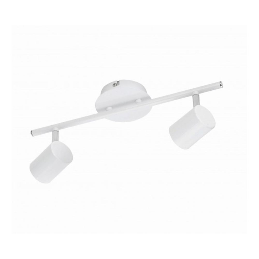 Leuchten Direkt 11942-16 - LED-kohdevalo TARIK 2xGU10/5W/230V valkoinen