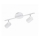 Leuchten Direkt 11942-16 - LED-kohdevalo TARIK 2xGU10/5W/230V valkoinen
