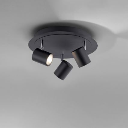 Leuchten Direkt 11943-13 - LED-kohdevalo ARIK 3xGU10/5W/230V antrasiitti