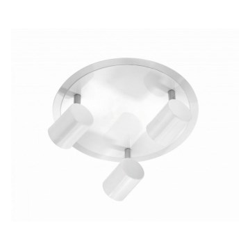 Leuchten Direkt 11943-16 - LED-kohdevalo TARIK 3xGU10/5W/230V valkoinen