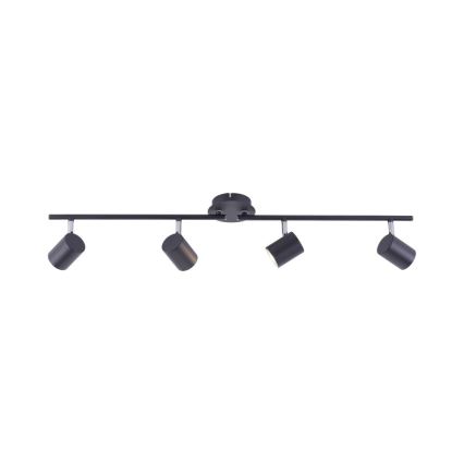 Leuchten Direkt 11944-13 - LED-kohdevalo ARIK 4xGU10/5W/230V antrasiitti
