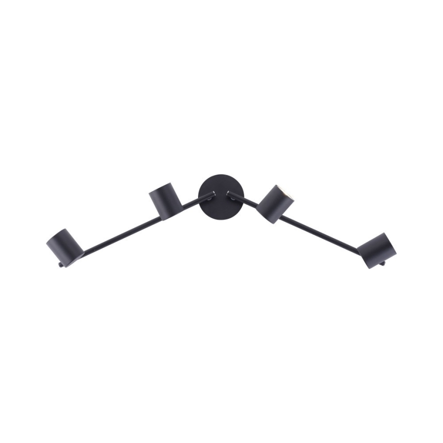 Leuchten Direkt 11944-13 - LED-kohdevalo ARIK 4xGU10/5W/230V antrasiitti