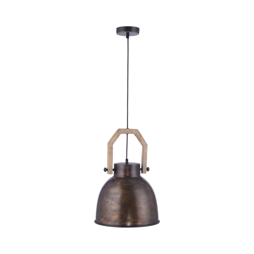 Leuchten Direkt 11986-18 - Kattokruunu johdossa SAMIA 1xE27/40W/230V mangopuu