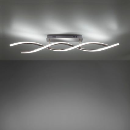 Leuchten Direkt 11993-55 - LED RGB Himmennettävä pinta-asetettava kattokruunu SWING 2xLED/8,5W/230V 2700-5000K + kauko-ohjain