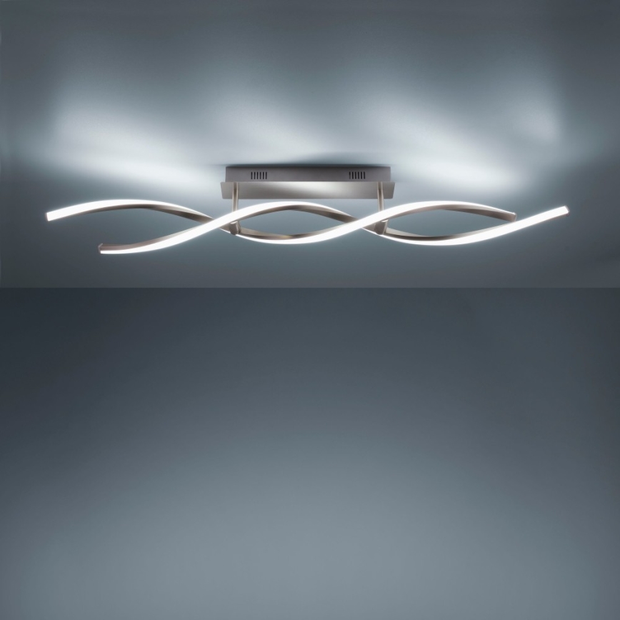 Leuchten Direkt 11993-55 - LED RGB Himmennettävä pinta-asetettava kattokruunu SWING 2xLED/8,5W/230V 2700-5000K + kauko-ohjain