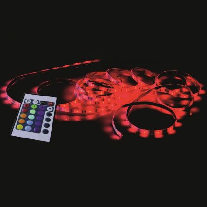 Leuchten Direkt 1210-70-BH - LED RGB Himmennettävä nauha TEANIA 3m 16,2W/12/230V + kauko-ohjain