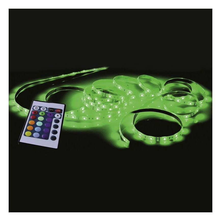 Leuchten Direkt 1210-70-BH - LED RGB Himmennettävä nauha TEANIA 3m 16,2W/12/230V + kauko-ohjain