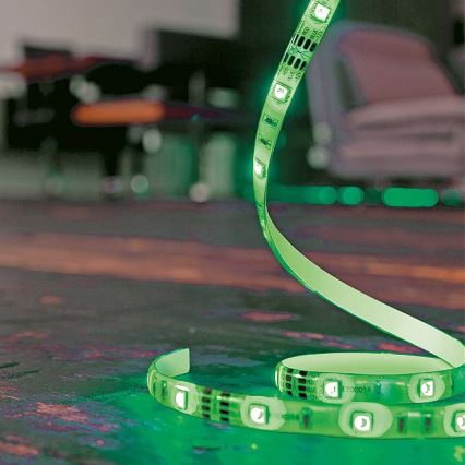 Leuchten Direkt 1210-70-BH - LED RGB Himmennettävä nauha TEANIA 3m 16,2W/12/230V + kauko-ohjain